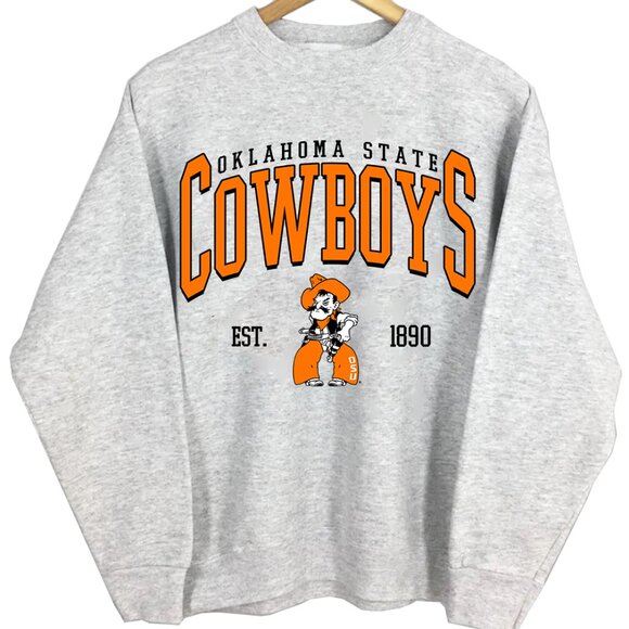 NCAA Oklahoma State Cowboys Varsity Teams Oklahoma State University Sweatshirt - Picture 2 of 3